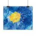 Sun and Moon Art Print — 10in x 8in